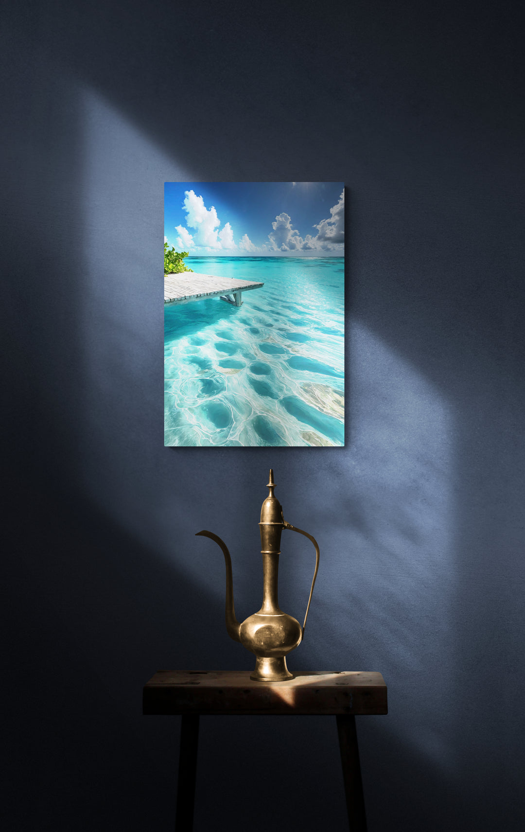 Bahamas Mirages Canvas Print Wall Art