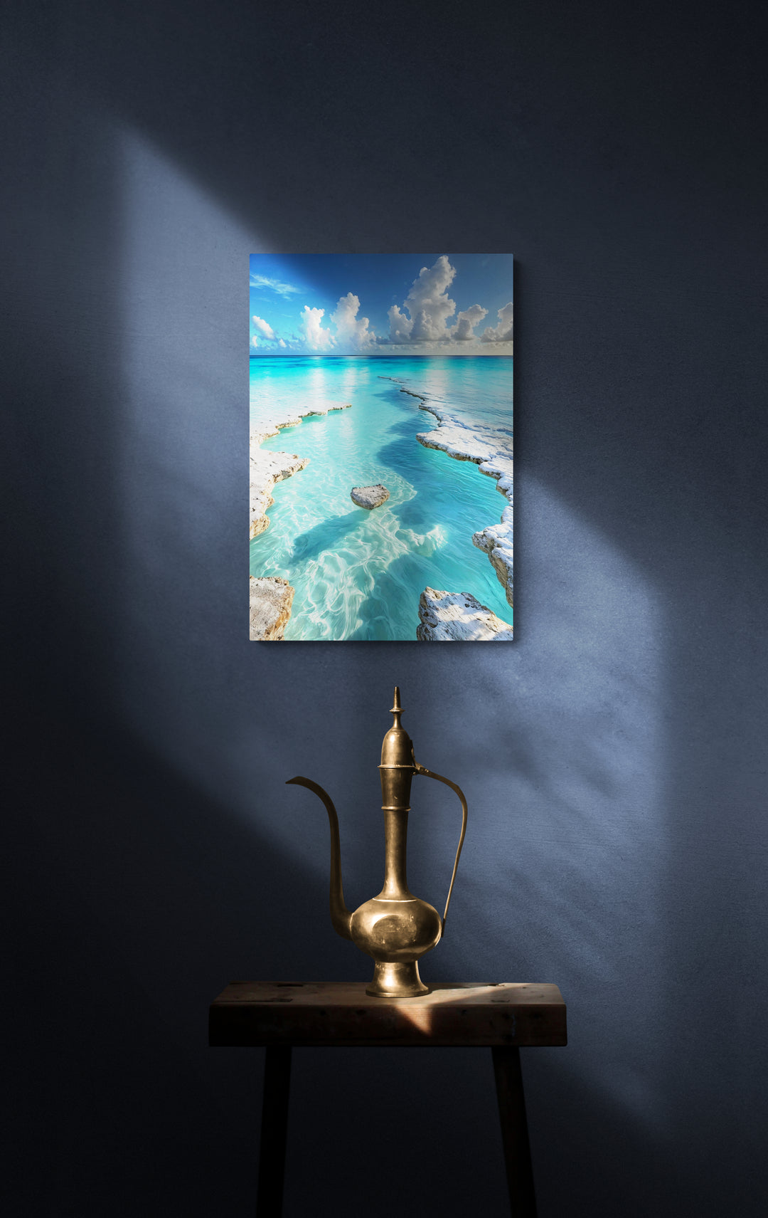 Bahamas Reflection Canvas Print Wall Art